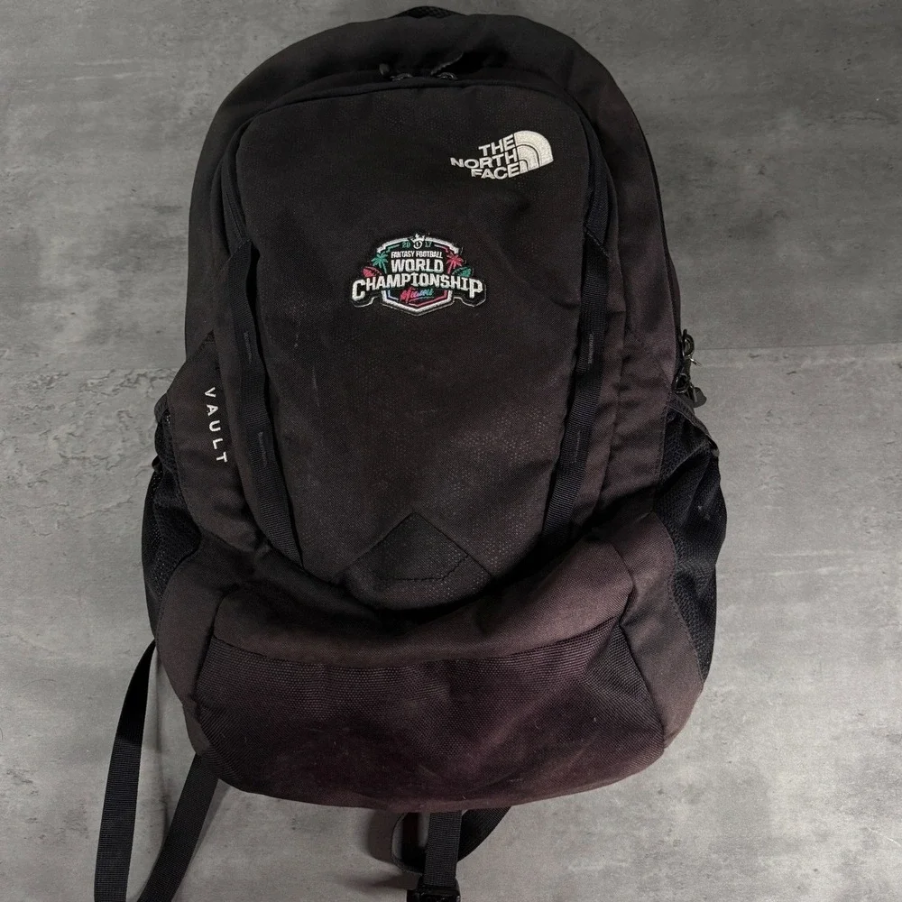 North Face Vault Backpack Draft‎ Kings Black Fantasy Football World Championship